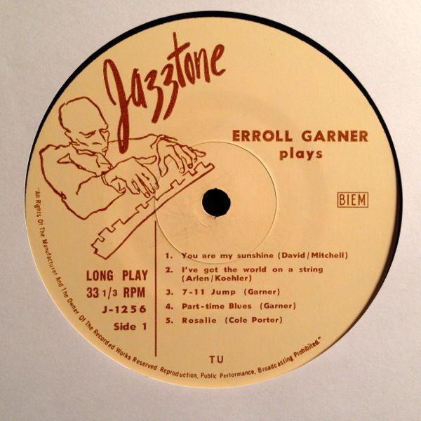 Erroll Garner - Erroll Garner Plays | Jazztone (J-1256) - 2