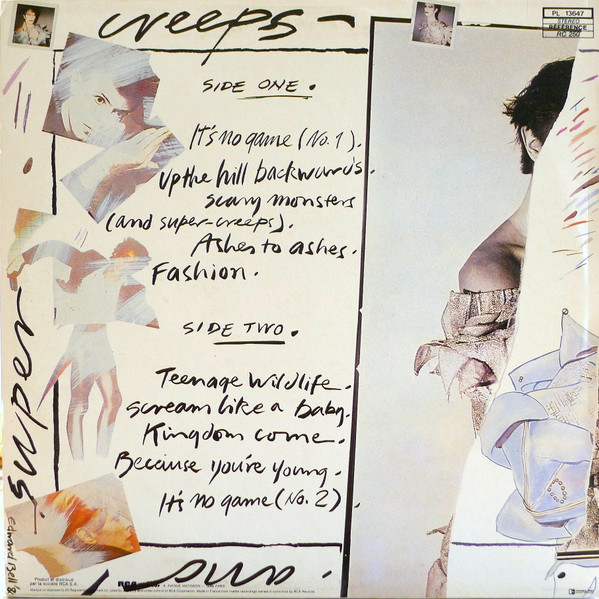 David Bowie - Scary Monsters | RCA (PL 13647) - 2 David Bowie - Scary Monsters | RCA (PL 13647) - 2