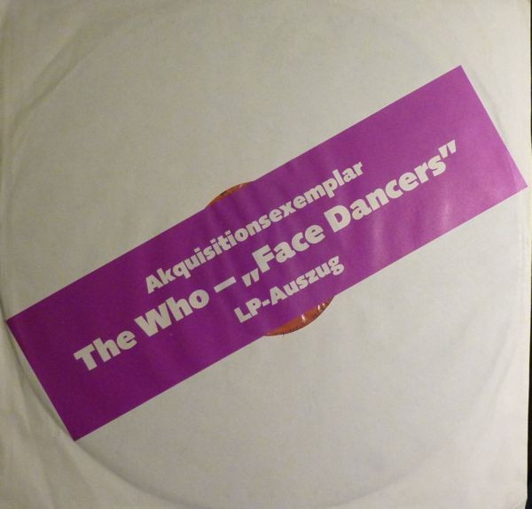 The Who - Face Dances | Polydor (2801 050) - main