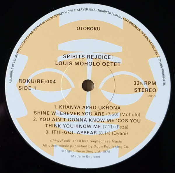 Louis Moholo Octet - Spirits Rejoice! | Otoroku (ROKU(RE)004) - 4