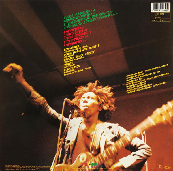 Bob Marley & The Wailers - Natty Dread | Island Records (210 848) - 3