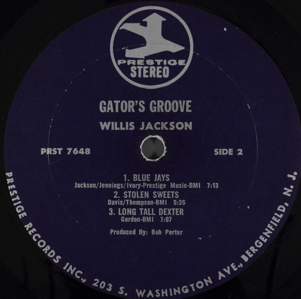 Willis Jackson - Gator's Groove [Vinyl] | Prestige (PRST 7648) - 4