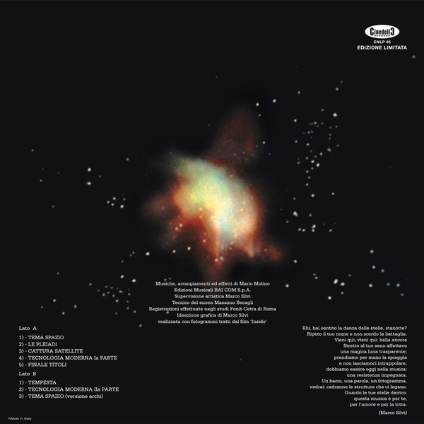 Mario Molino - Inside | Cinedelic Records (CNLP45) - 2