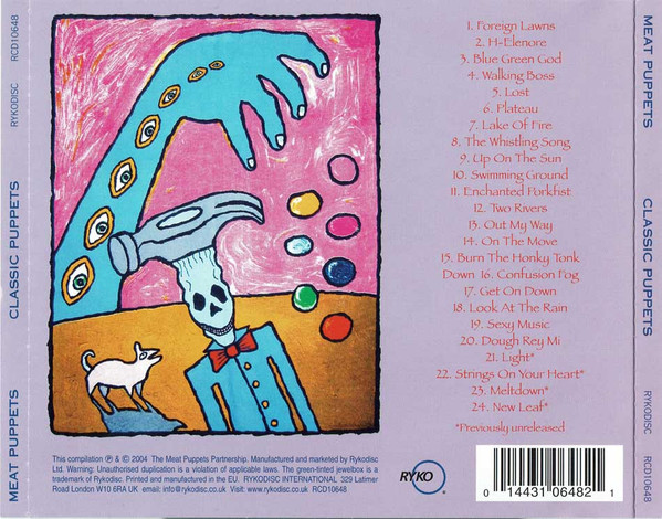 Meat Puppets - Classic Puppets CD | Rykodisc (RCD10648) - 2 Meat Puppets - Classic Puppets CD | Rykodisc (RCD10648) - 2