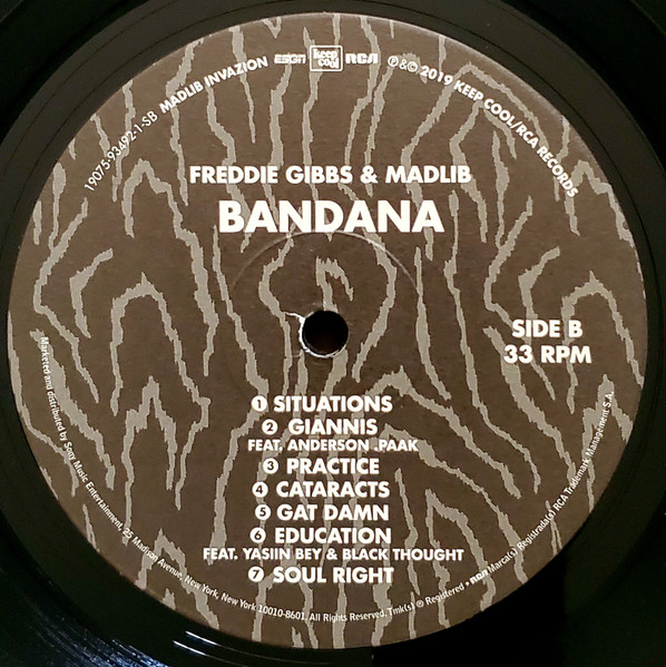 Freddie Gibbs , Madlib - Bandana | Keep Cool (19075-93492-1) - 4 Freddie Gibbs , Madlib - Bandana | Keep Cool (19075-93492-1) - 4