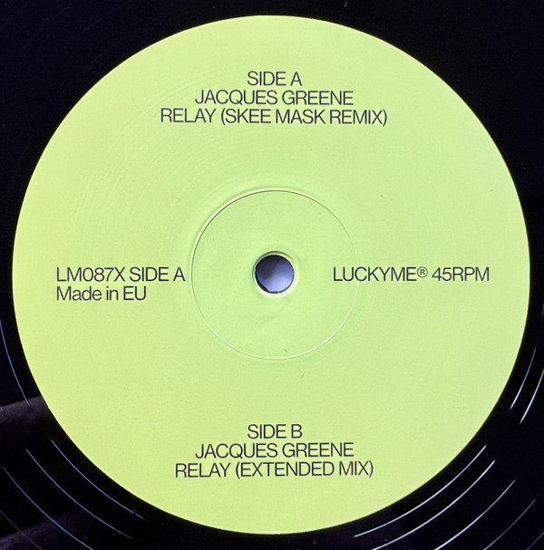Jacques Greene - Relay | LuckyMe (LM087X)