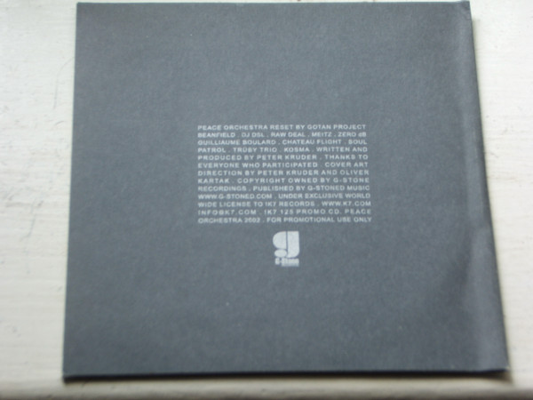 Peace Orchestra - Reset | !K7 Records (!K7 125 PROMO CD) - 2