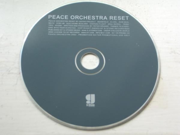 Peace Orchestra - Reset | !K7 Records (!K7 125 PROMO CD) - 3