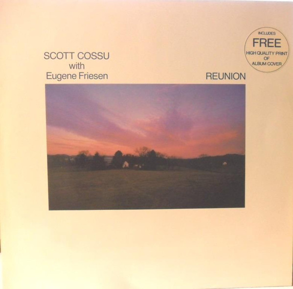 Scott Cossu With Eugene Friesen - Reunion | Windham Hill Records (371 049-1)