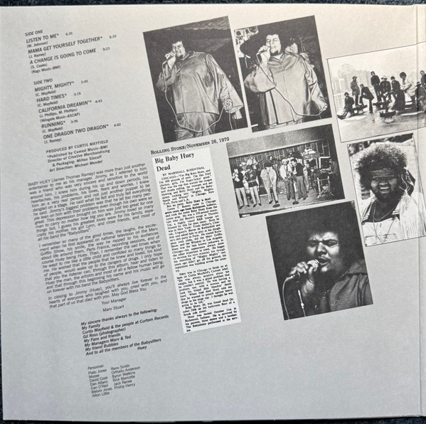 Baby Huey - The Baby Huey Story / The Living Legend | Rhino Records (RES1 971650) - 2 Baby Huey - The Baby Huey Story / The Living Legend | Rhino Records (RES1 971650) - 2
