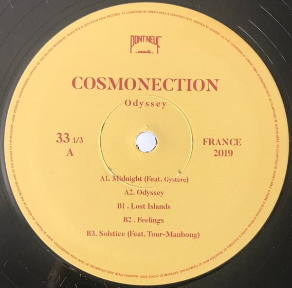 Cosmonection - Odyssey | Pont Neuf Records (PN010) - 3 Cosmonection - Odyssey | Pont Neuf Records (PN010) - 3