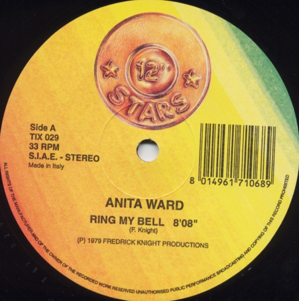 Anita Ward / B.T. Express - Ring My Bell / Do It ('Til You're Satisfied) | 12 Inch Stars (TIX 029) - 2 Anita Ward / B.T. Express - Ring My Bell / Do It ('Til You're Satisfied) | 12 Inch Stars (TIX 029) - 2