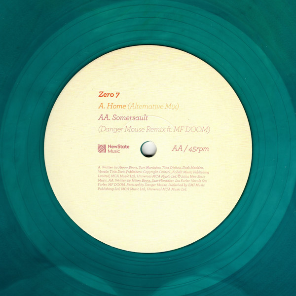 Zero 7 - Home / Somersault | New State Music (NEW 8100C) - 4 Zero 7 - Home / Somersault | New State Music (NEW 8100C) - 4