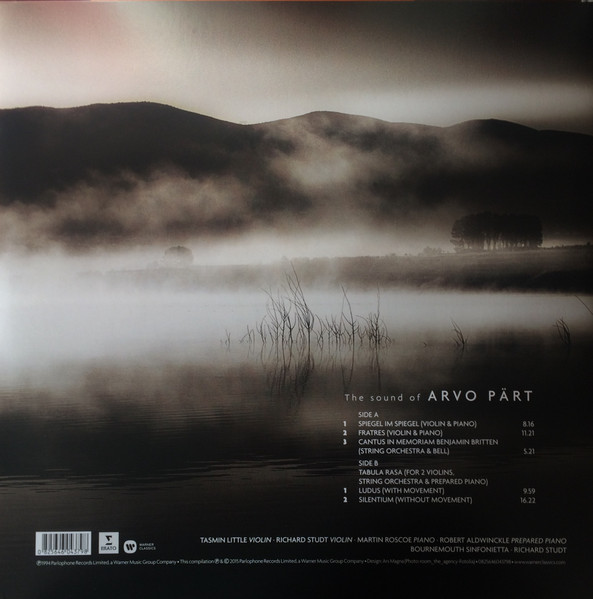 Arvo Pärt - The Sound Of Arvo Pärt | Erato (0825646043798) - 2