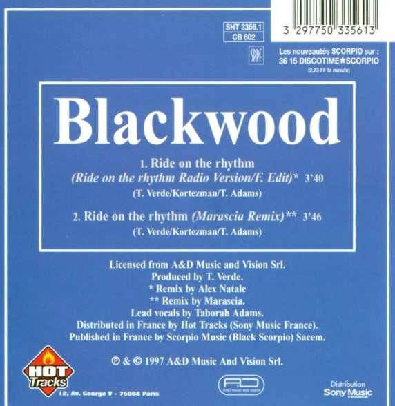 Blackwood - Ride On The Rhythm | Hot Tracks (SHT 3356.1) - 2 Blackwood - Ride On The Rhythm | Hot Tracks (SHT 3356.1) - 2