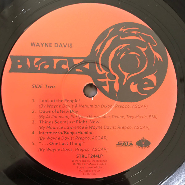 Wayne Davis - Wayne Davis | Strut (STRUT244LP) - 2