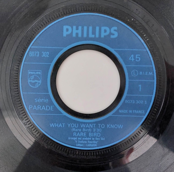 Rare Bird - What You Want To Know | Philips (6073 302) - 3