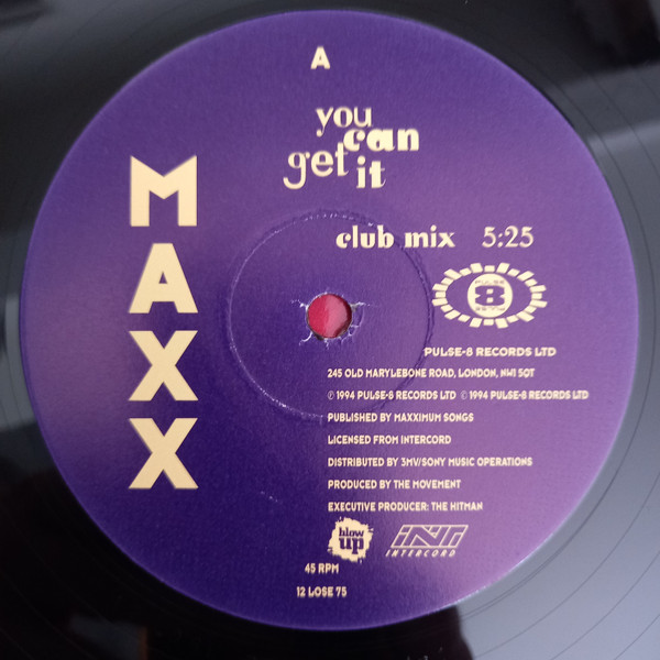 Maxx - You Can Get It | Pulse-8 Records (12 LOSE 75) - 3