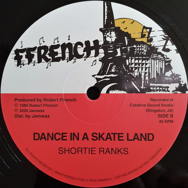 Robert Ffrench / Shortie Ranks - I Am Wondering / Dance In A Skate Land | Ffrench (JAMWAXMAXI24) - main