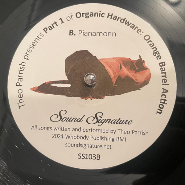 Theo Parrish - Orange Barrel Action | Sound Signature (SS103) - 4 Theo Parrish - Orange Barrel Action | Sound Signature (SS103) - 4
