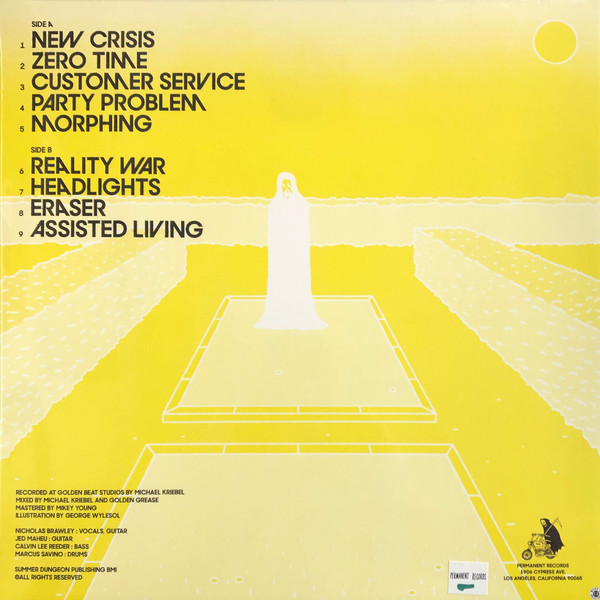 Golden Grease - Zero Time (Limited Edition - Green / Yellow Vinyl) [Vinyl] | Permanent Records (PERM-065) - 3