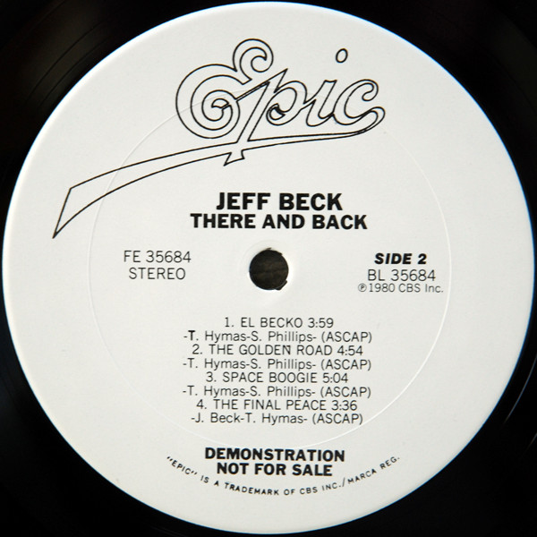 Jeff Beck - There & Back | Epic (FE 35684) - 4