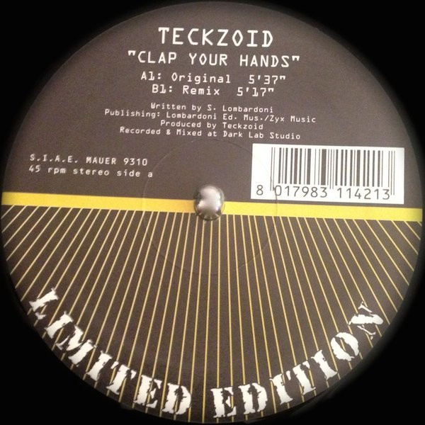 Teckzoid - Clap Your Hands | Mauer (MAUER 9310)