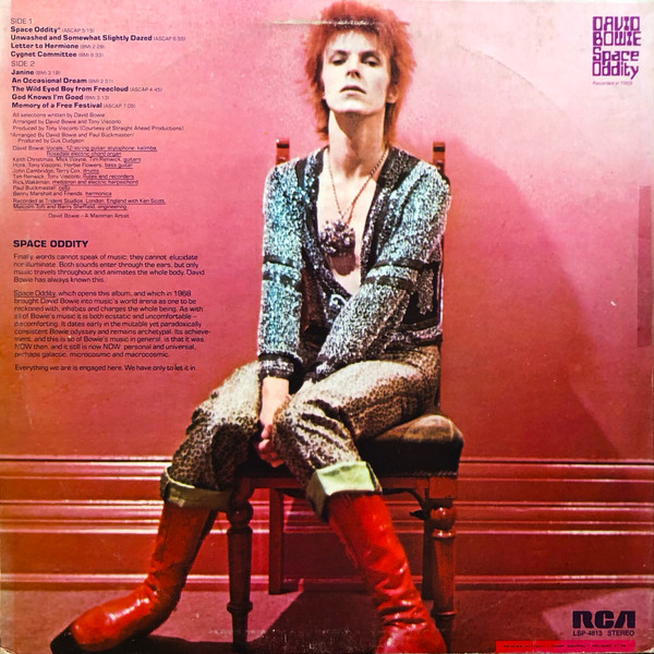 David Bowie - Space Oddity | RCA Victor (LSP-4813) - 2