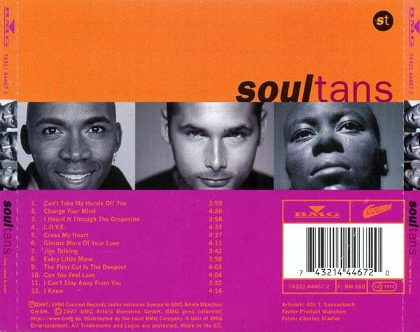 Soultans - Love, Sweat & Tears | Coconut (74321 44467 2) - 2 Soultans - Love, Sweat & Tears | Coconut (74321 44467 2) - 2