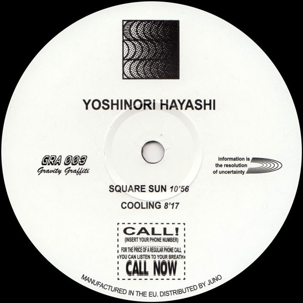 Yoshinori Hayashi / DB.Source - Square Sun / Anapo | Gravity Graffiti (GRA003) - main
