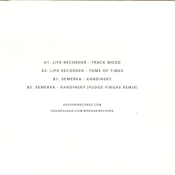 Life Recorder / Semerka - Toms of Times | Bokhari Records (BK008) - 2 Life Recorder / Semerka - Toms of Times | Bokhari Records (BK008) - 2