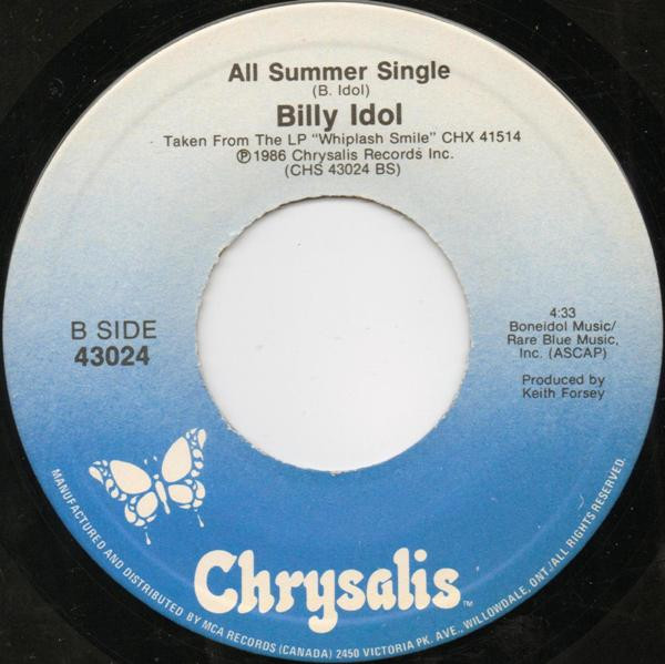Billy Idol - To Be A Lover | Chrysalis (43024) - 4