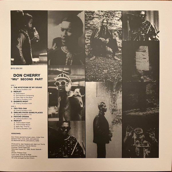 Don Cherry - "Mu" Second Part | BYG Records (529.331) - 4