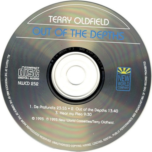 Terry Oldfield - Out Of The Depths (De Profundis) | New World Company (NWCD 252) - 3