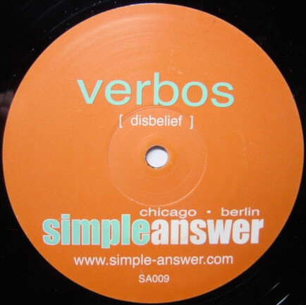 Mark Verbos - Disbelief | Simple Answer (SA009) - main