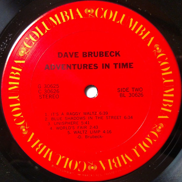 Dave Brubeck - Adventures In Time (2LP) [Vinyl] | Columbia (CG 30625) - 4