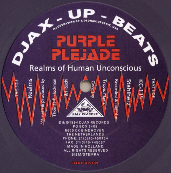 Purple Plejade - Realms Of Human Unconscious | Djax-Up-Beats (DJAX-UP-199) - main Purple Plejade - Realms Of Human Unconscious | Djax-Up-Beats (DJAX-UP-199) - main
