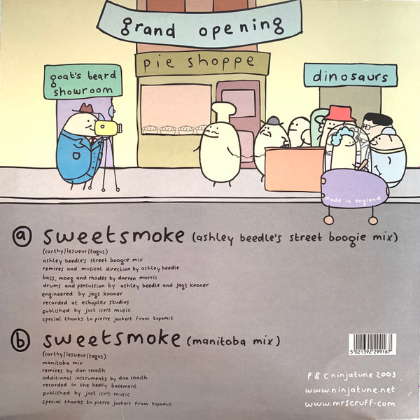 Mr. Scruff - Sweetsmoke Remixes | Ninja Tune (ZEN 12134) - 2 Mr. Scruff - Sweetsmoke Remixes | Ninja Tune (ZEN 12134) - 2
