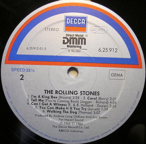 The Rolling Stones - The Rolling Stones | Decca (6.25912 AO) - 4 The Rolling Stones - The Rolling Stones | Decca (6.25912 AO) - 4