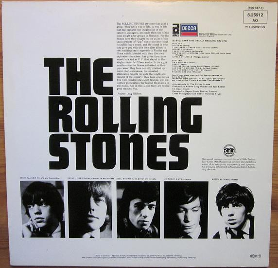 The Rolling Stones - The Rolling Stones | Decca (6.25912 AO) - 2 The Rolling Stones - The Rolling Stones | Decca (6.25912 AO) - 2
