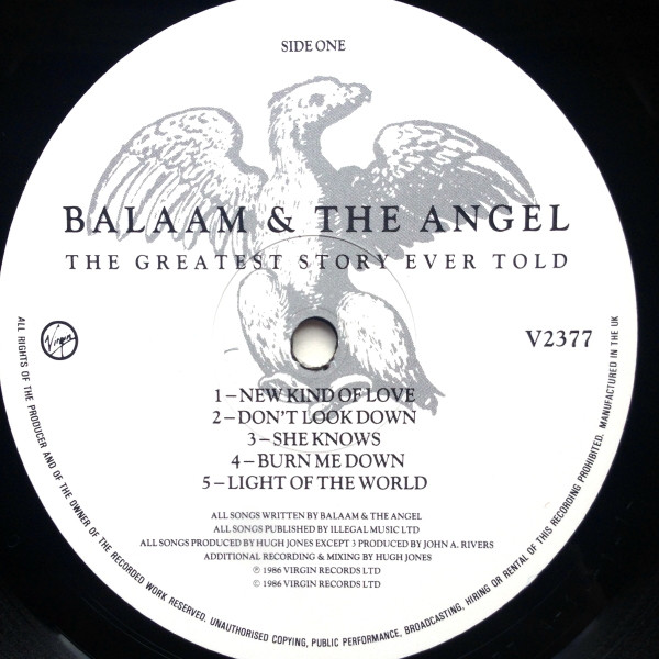Balaam And The Angel - The Greatest Story Ever Told | Virgin (V 2377) - 4