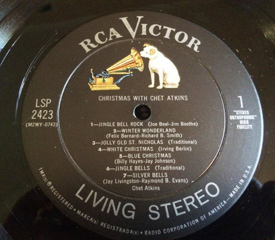 Chet Atkins - Christmas With Chet Atkins | RCA Victor (LSP 2423) - 3 Chet Atkins - Christmas With Chet Atkins | RCA Victor (LSP 2423) - 3