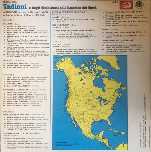 Native Americans In Тhe United States E Inuit - Musica Degli Indiani E Degli Eschimesi Dell'America Del Nord | Albatros (ALB 2) - main Native Americans In Тhe United States E Inuit - Musica Degli Indiani E Degli Eschimesi Dell'America Del Nord | Albatros (ALB 2) - main