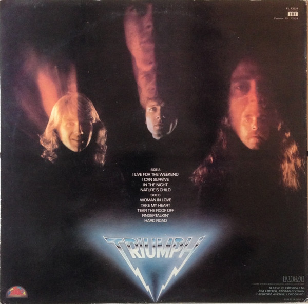 Triumph - Progressions Of Power | RCA (PL 13524) - 2