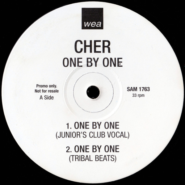Cher - One By One (The Junior Vasquez Mixes) | WEA (SAM 1763) - 3