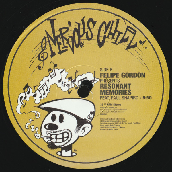Felipe Gordon Feat. Paul Shapiro - Elisa / Resonant Memories | Nervous Chill (NER25821) - 2 Felipe Gordon Feat. Paul Shapiro - Elisa / Resonant Memories | Nervous Chill (NER25821) - 2