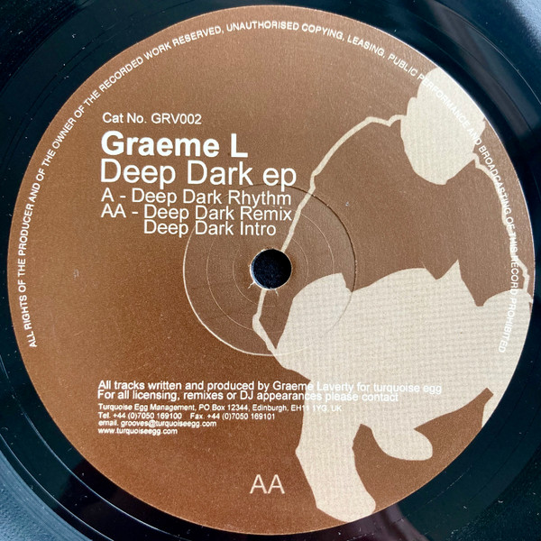 Graeme Laverty - Deep Dark EP | Grooves (GRV002) - 2