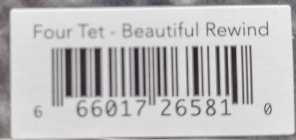 Four Tet - Beautiful Rewind | Text Records (TEXT025) - 2 Four Tet - Beautiful Rewind | Text Records (TEXT025) - 2