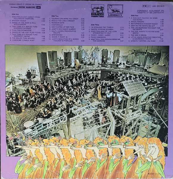 Frank Zappa - Frank Zappa's 200 Motels | Liberty (UAS 29 218/9) - 4