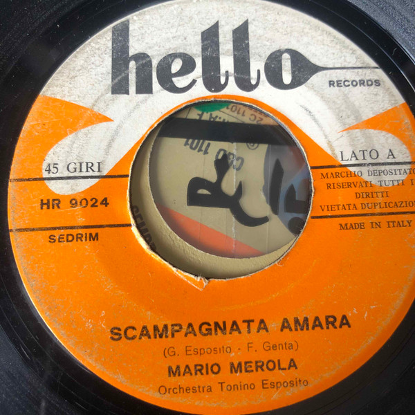 Mario Merola - Scampagnata Amara | Hello Records (HR 9024) - 3 Mario Merola - Scampagnata Amara | Hello Records (HR 9024) - 3